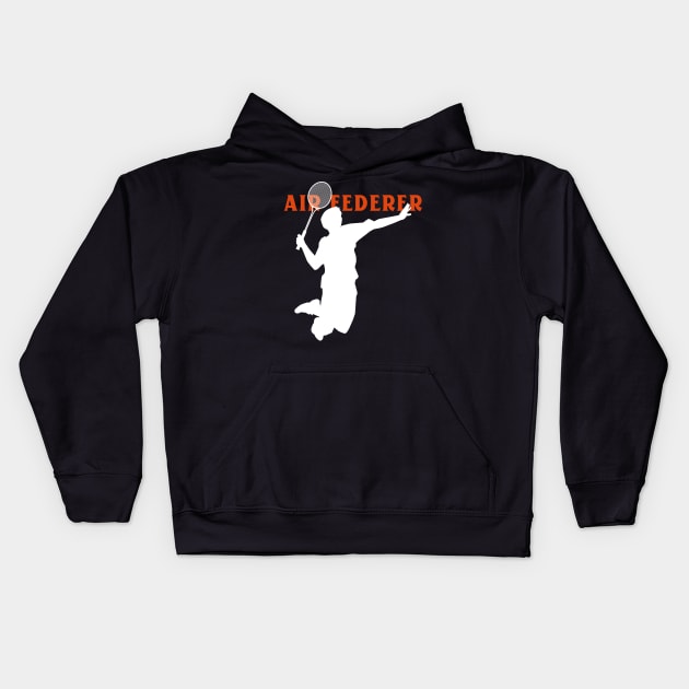 Roger Federer Kids Hoodie by YungBick